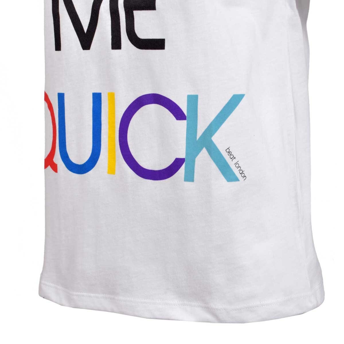 Playera con Estampado Kiss Me Quick Beat London