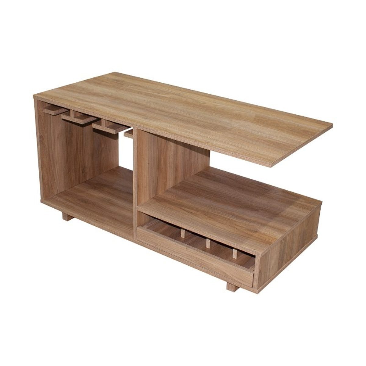 Home Nature Cava Mesa Centro Milan Madera