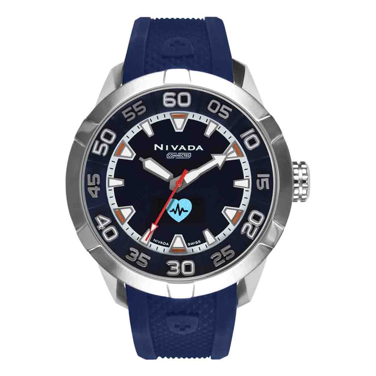 Reloj Unisex Color Azul Nivada