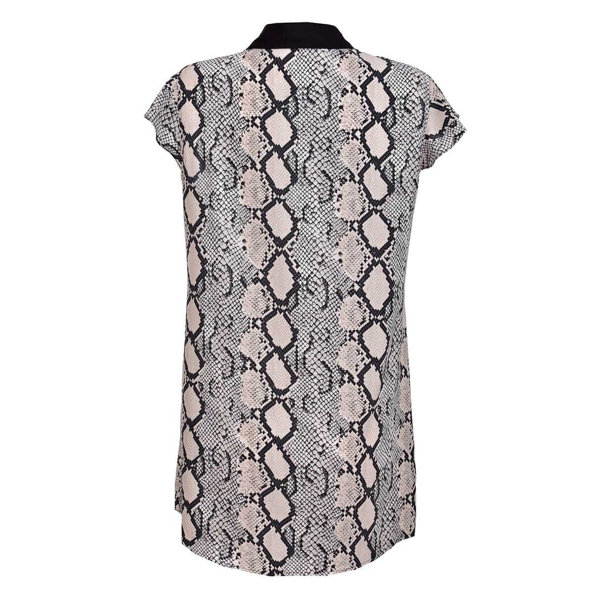 Blusa para Dama con Cinturón Estampado de Emily Philosophy Jr Woman