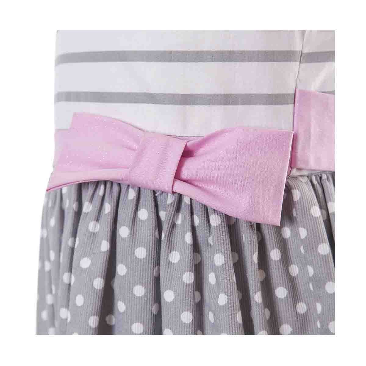 Vestido Clásico con Olán en Manga Lovely Lulu