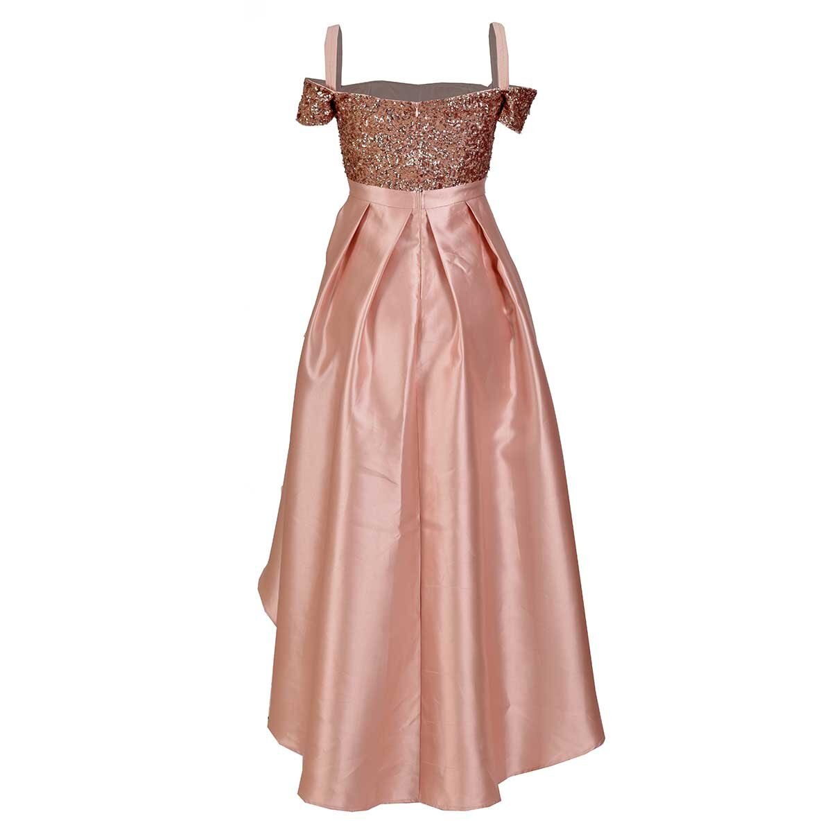 Vestido de Fiesta Hi Low Talle de Lentejuela Philosophy Jr Nights