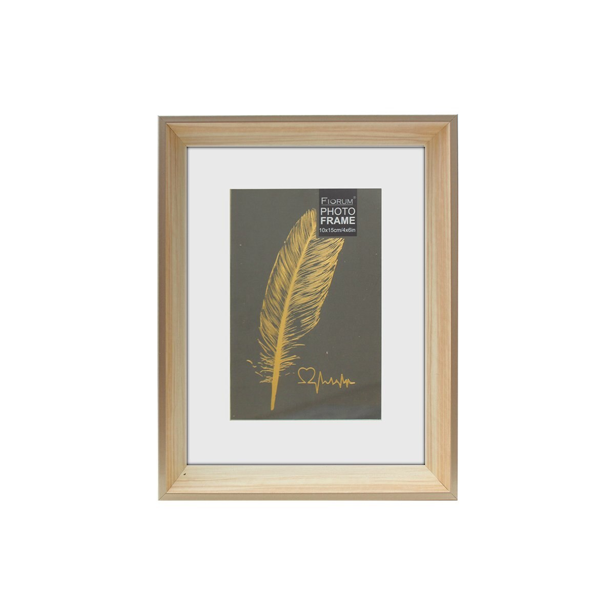 Portarretratos Profesional Beige 4X6" Quadrum