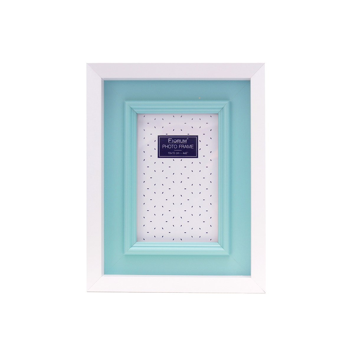 Portarretratos Mdf Blanco 6X8" Quadrum