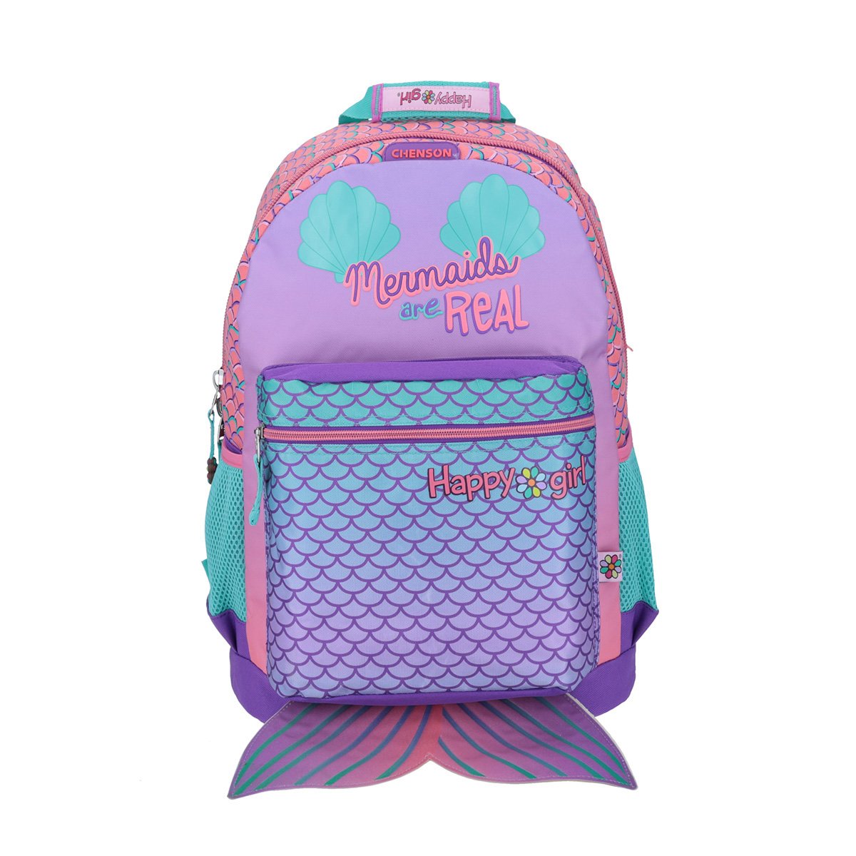 Mochila Ariel Happy Girl Lila Chenson