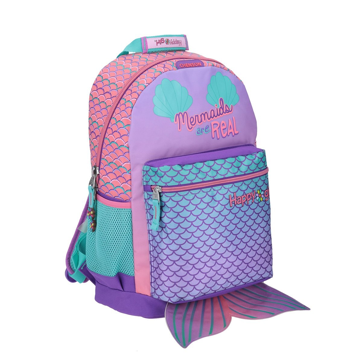 Mochila Ariel Happy Girl Lila Chenson