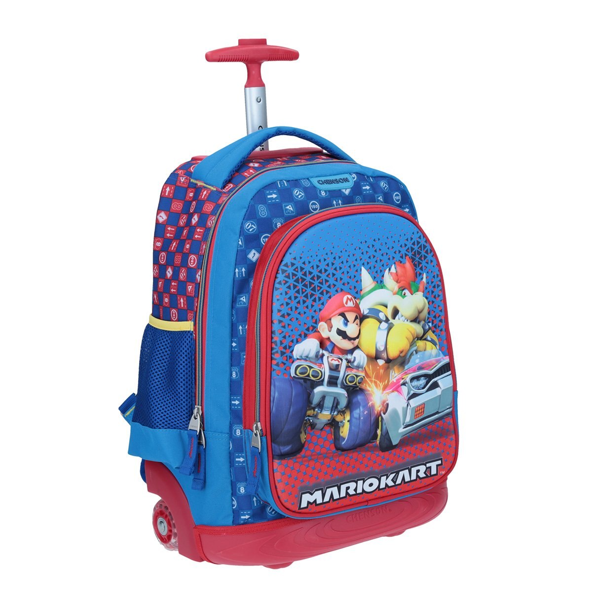 Mochila C/r Clif Azul Mario Bros Chenson