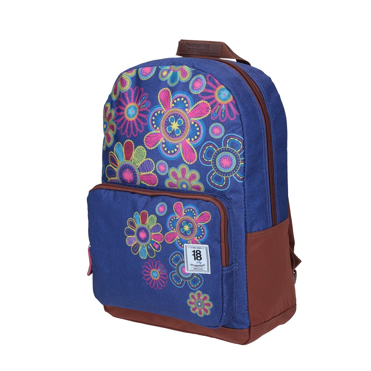 Mochila Corina Azul 1818 Chenson