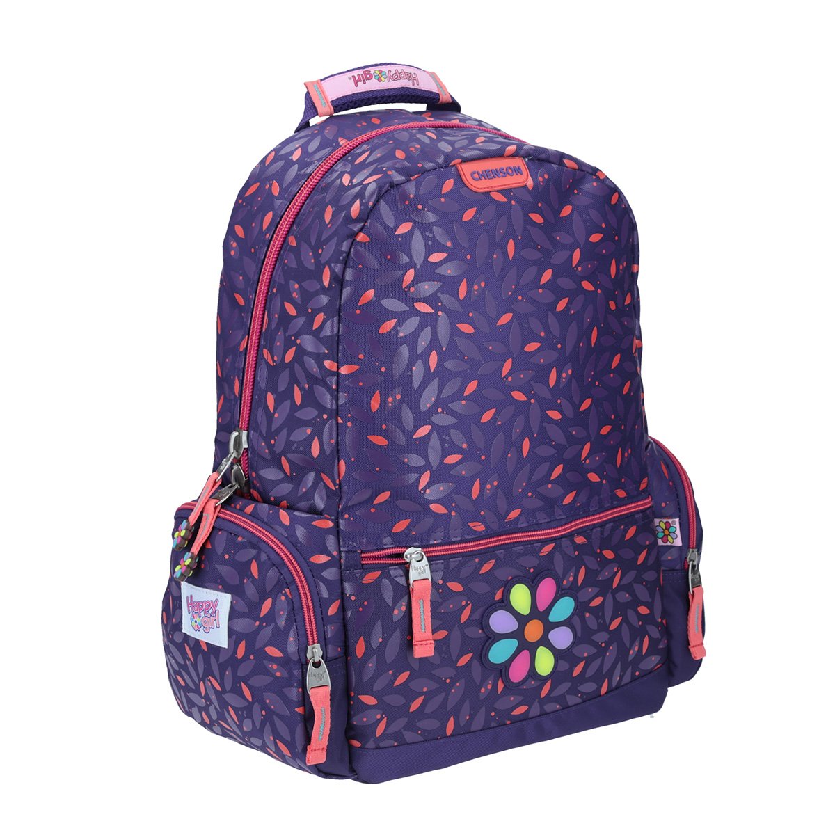 Mochila Clone Lila Happy Girl Chenson