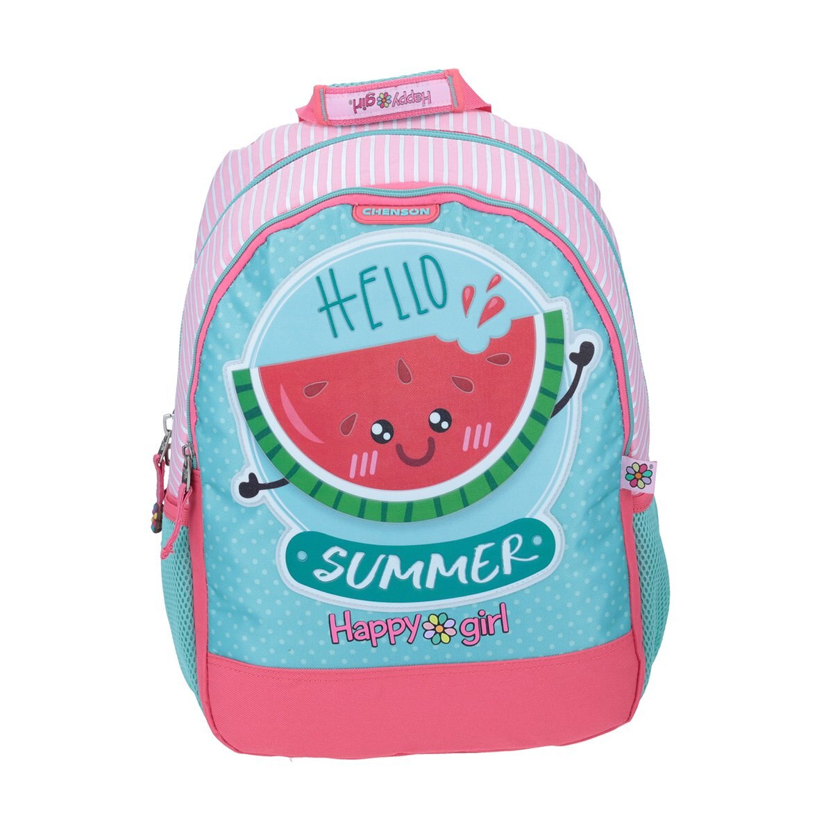 Mochila Wolem Rosa Happy Girl Chenson