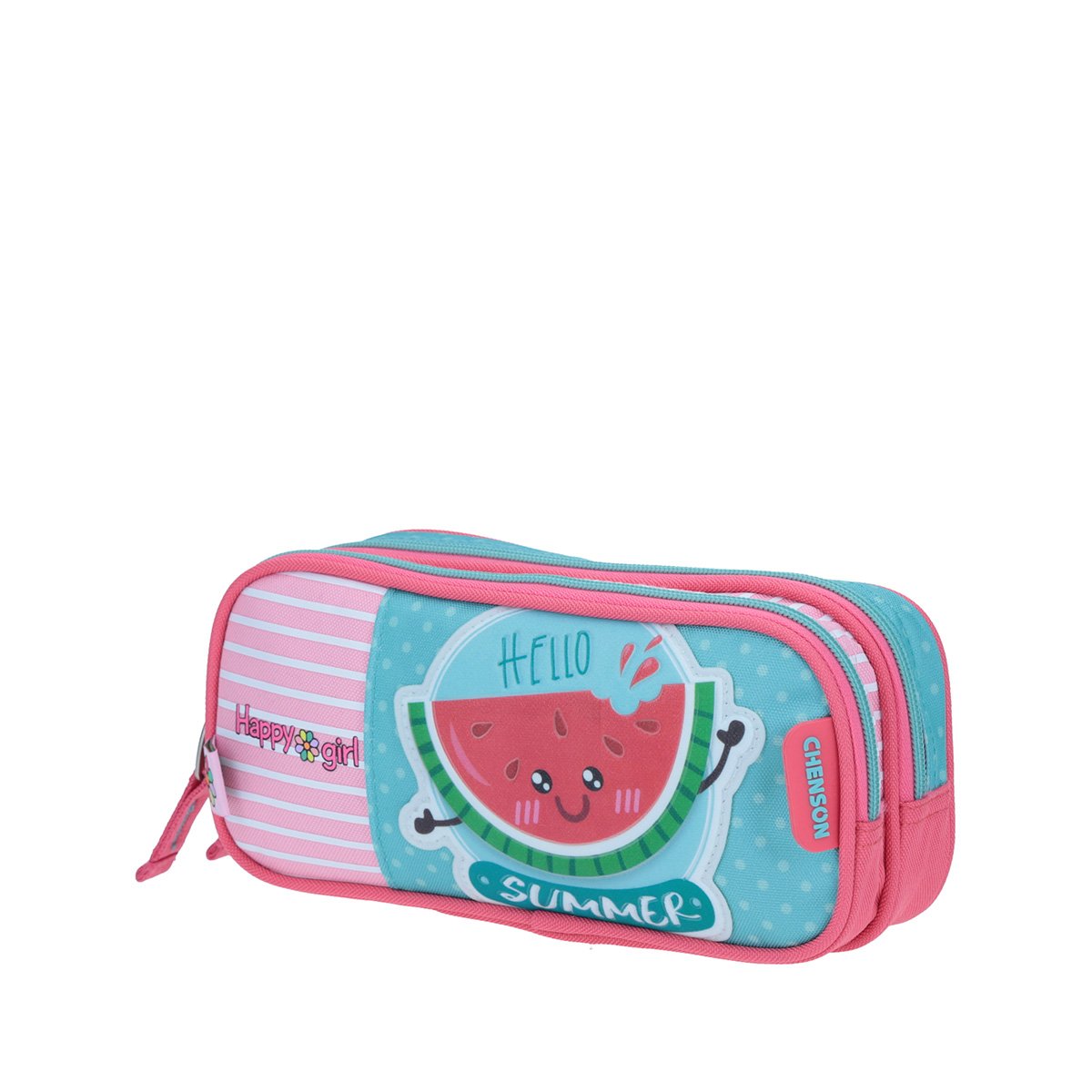 Lapicera Wolem Rosa Happy Girl Chenson