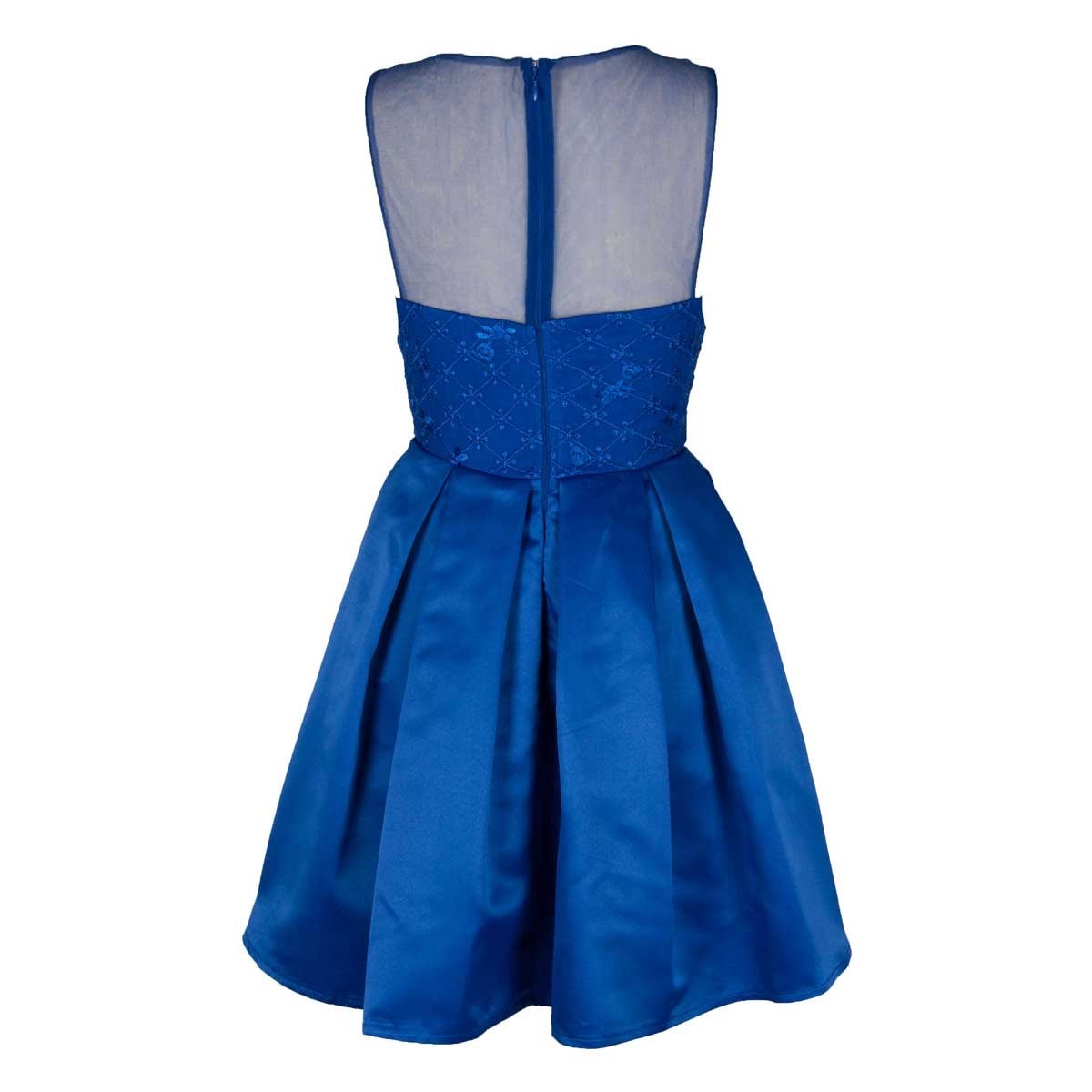 Vestido Corto con Talle Encaje de Satín Philosophy Jr Nights