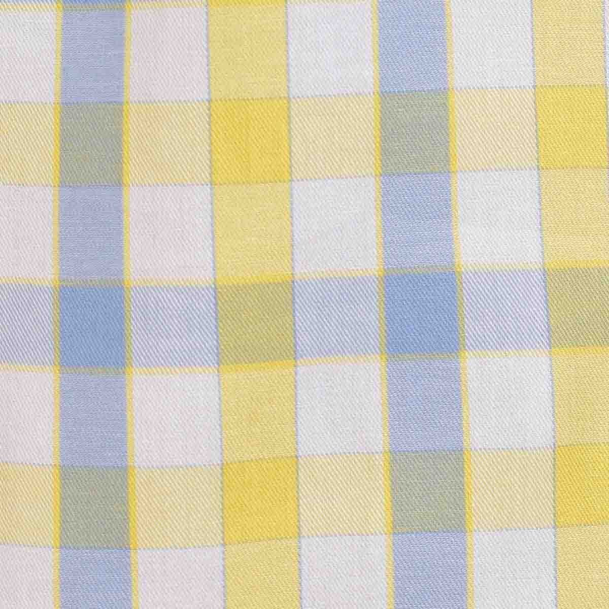 Camisa Manga Corta Color Amarillo Bruno Magnani