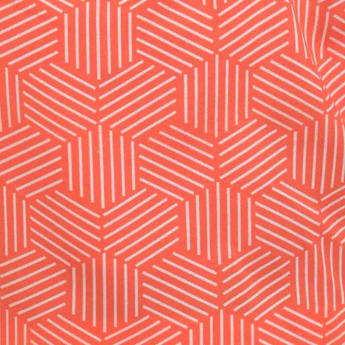 Traje de Baño Hexágonos Naranja Polo Club