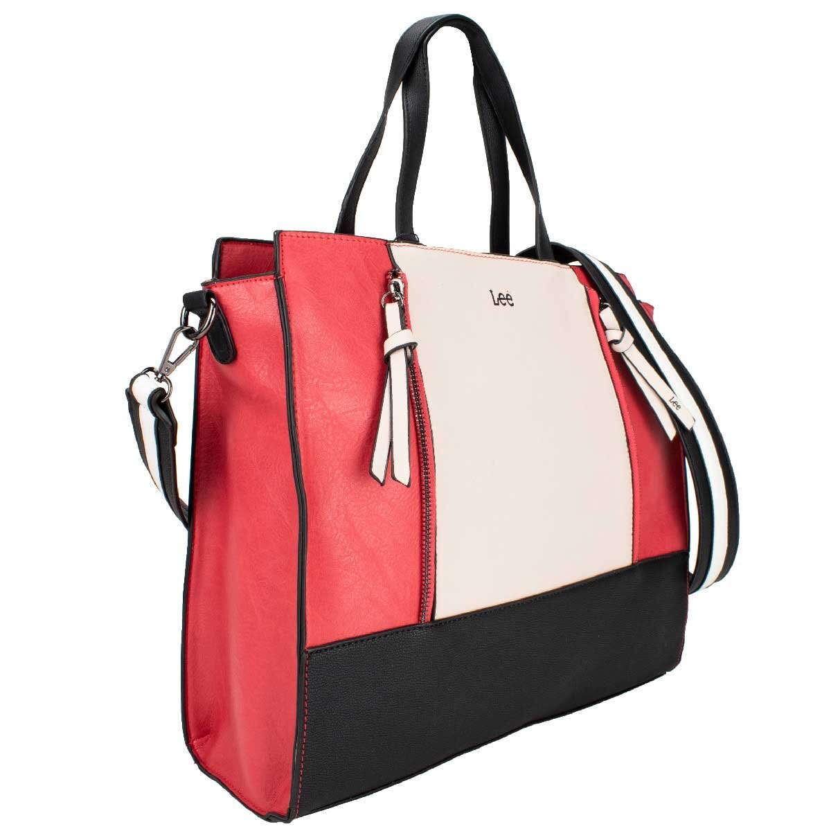 Bolso Tote Rojo Lee