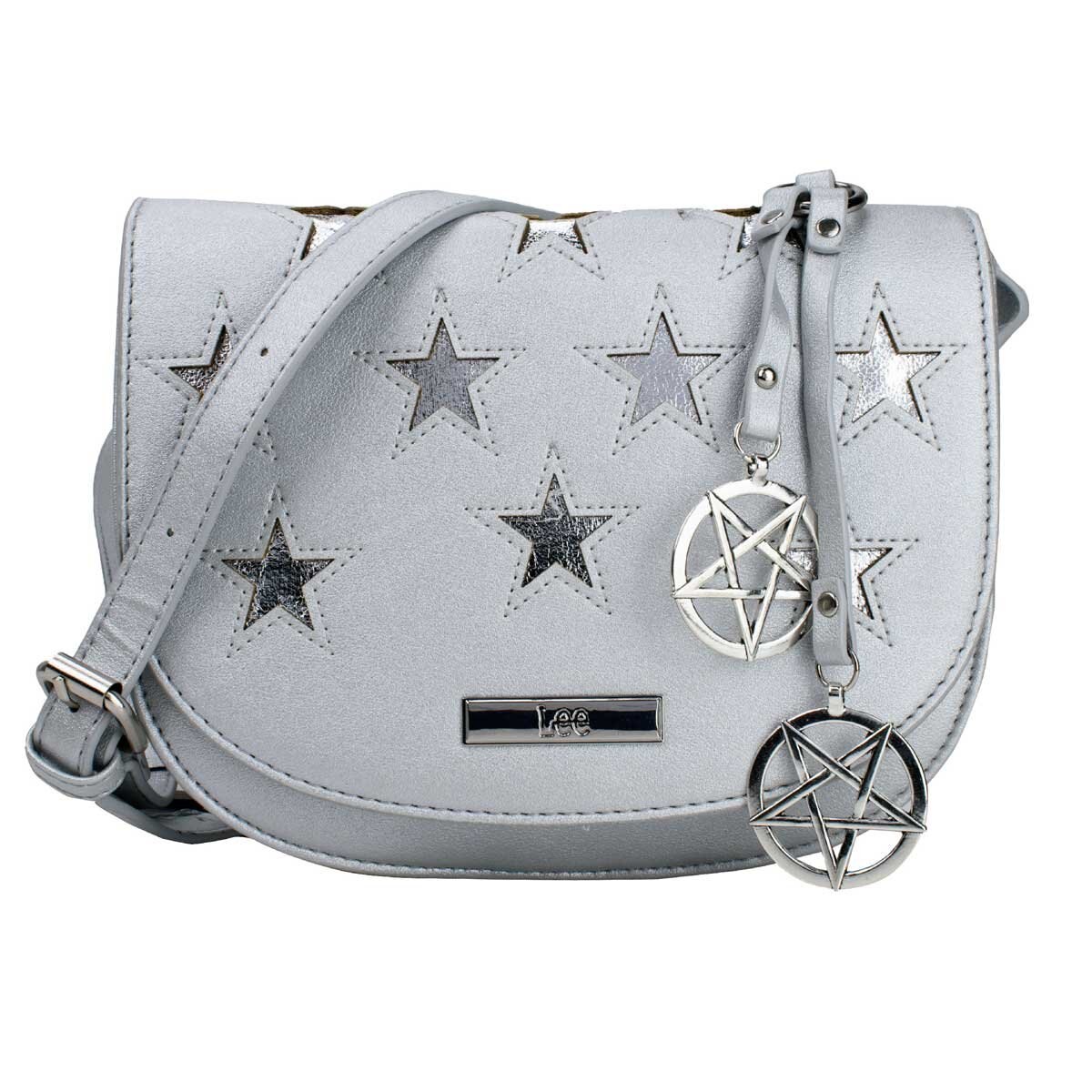 Bolso Crossbody Plata Lee