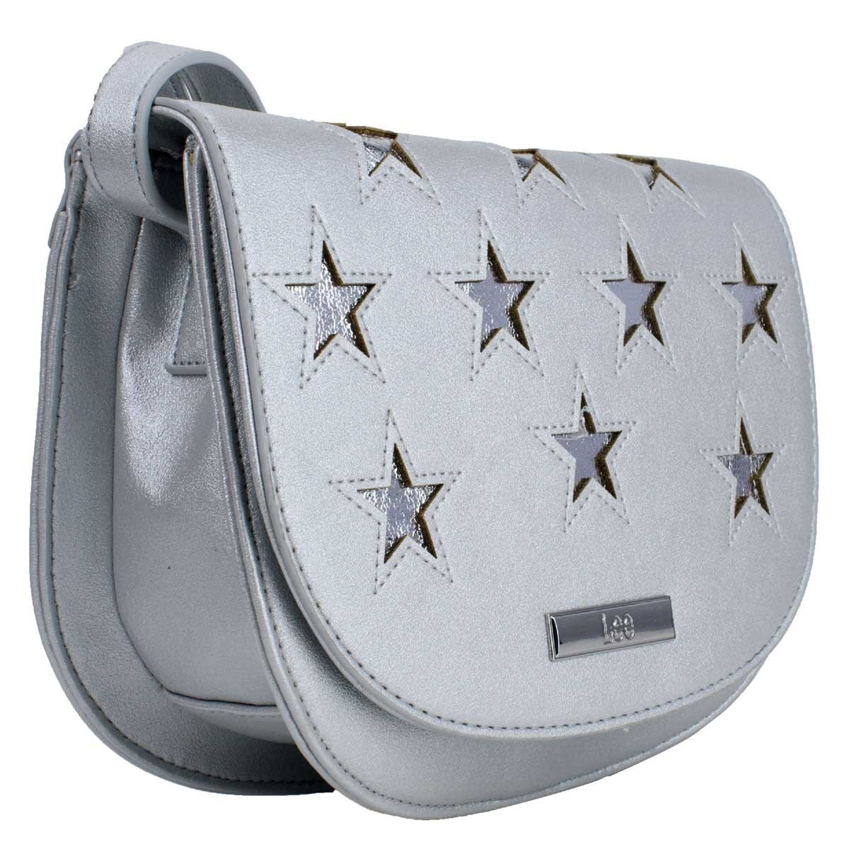 Bolso Crossbody Plata Lee