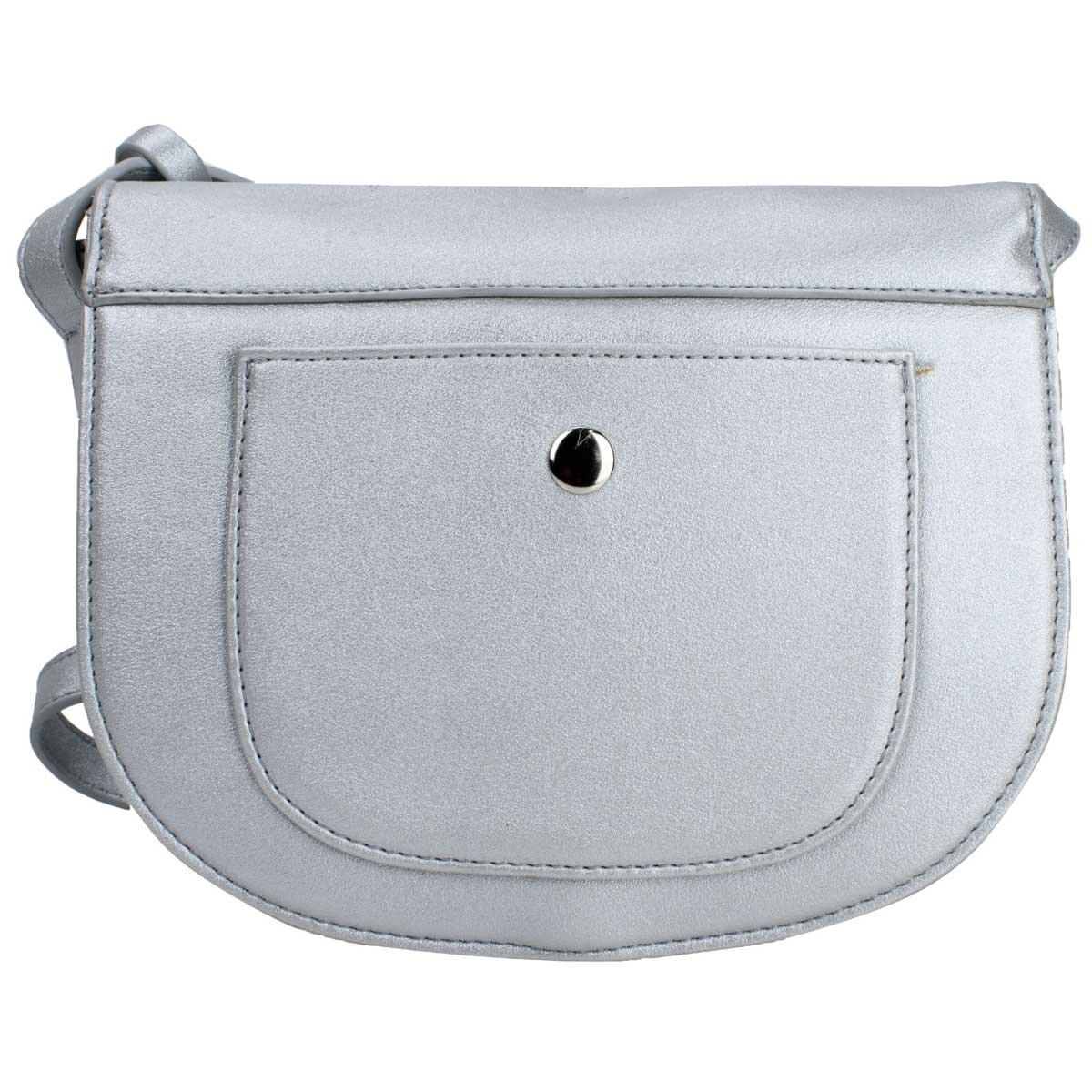 Bolso Crossbody Plata Lee