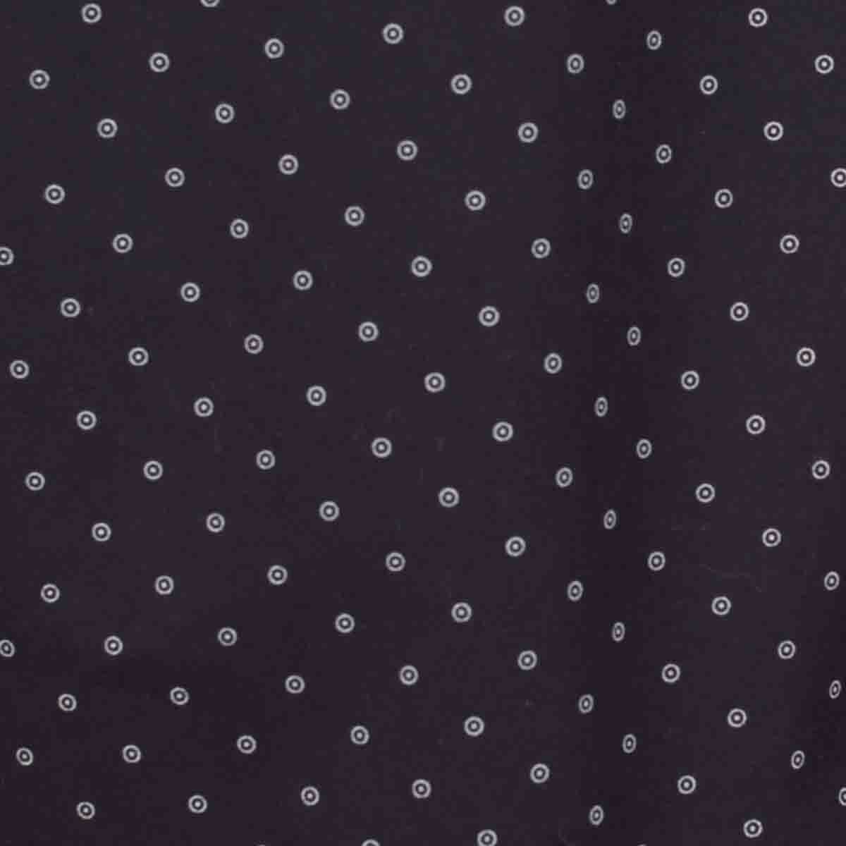 Camisa Fitted Manga Corta Color Negro Lee