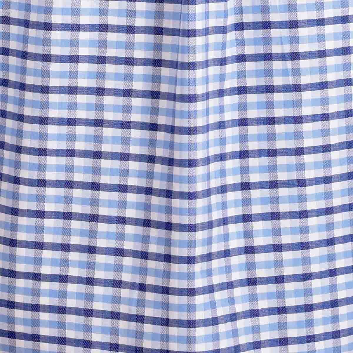 Camisa Classic Manga Corta Color Azul Lee