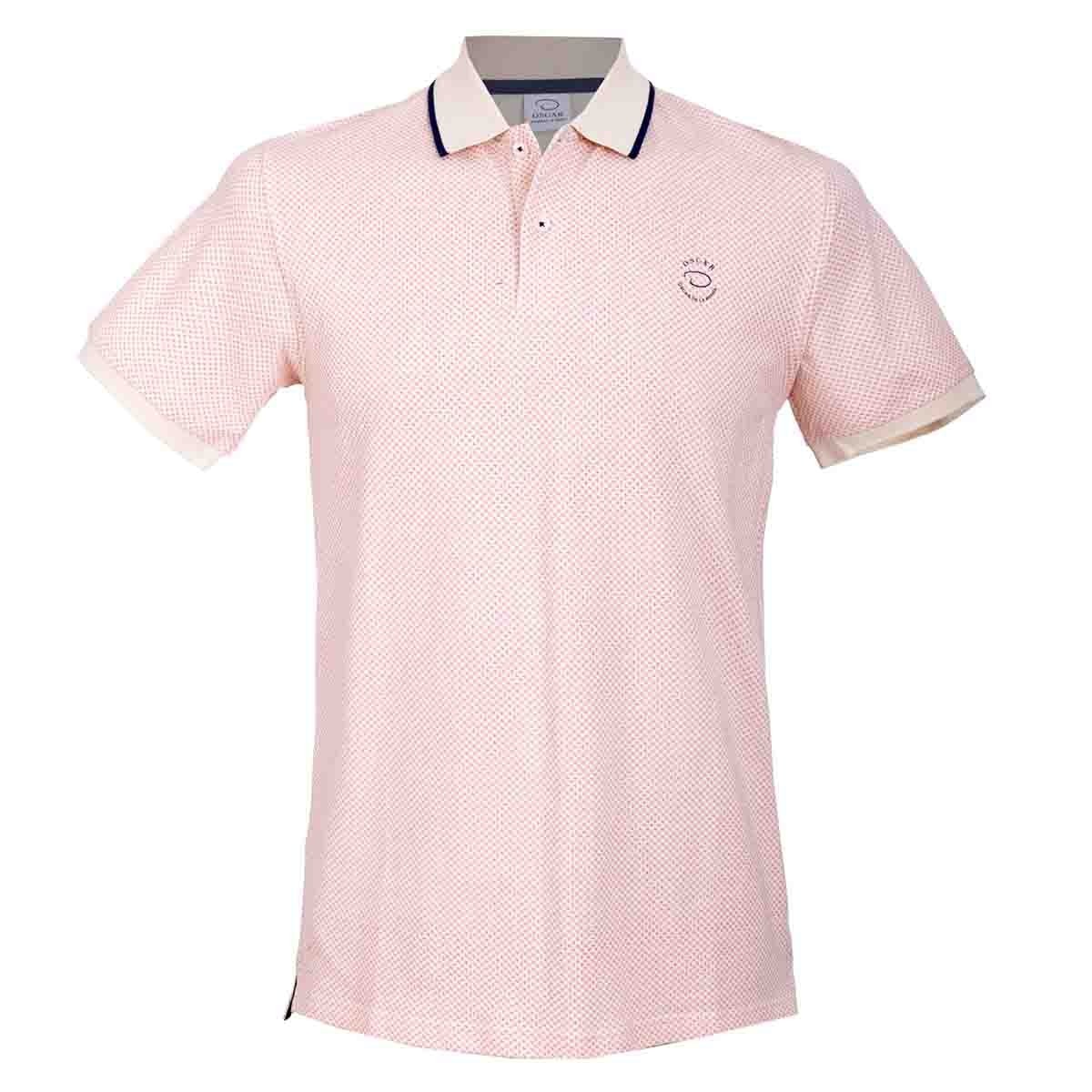 Playera Tipo Polo Color Azul Oscar de la Renta
