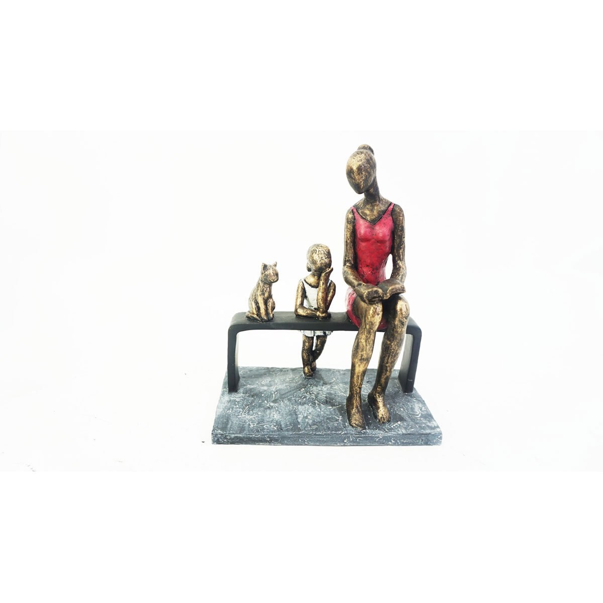 Figura Abstracta Humano Familia Graceful Arts