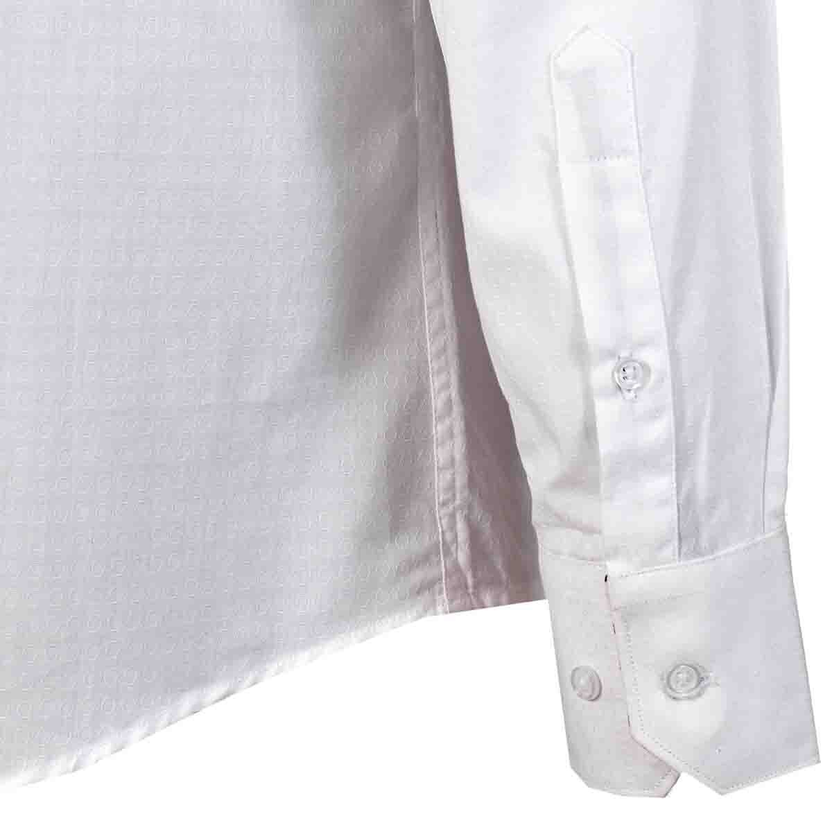 Camisa de Vestir Albus Color Blanco Carlo Corinto Slim Fit