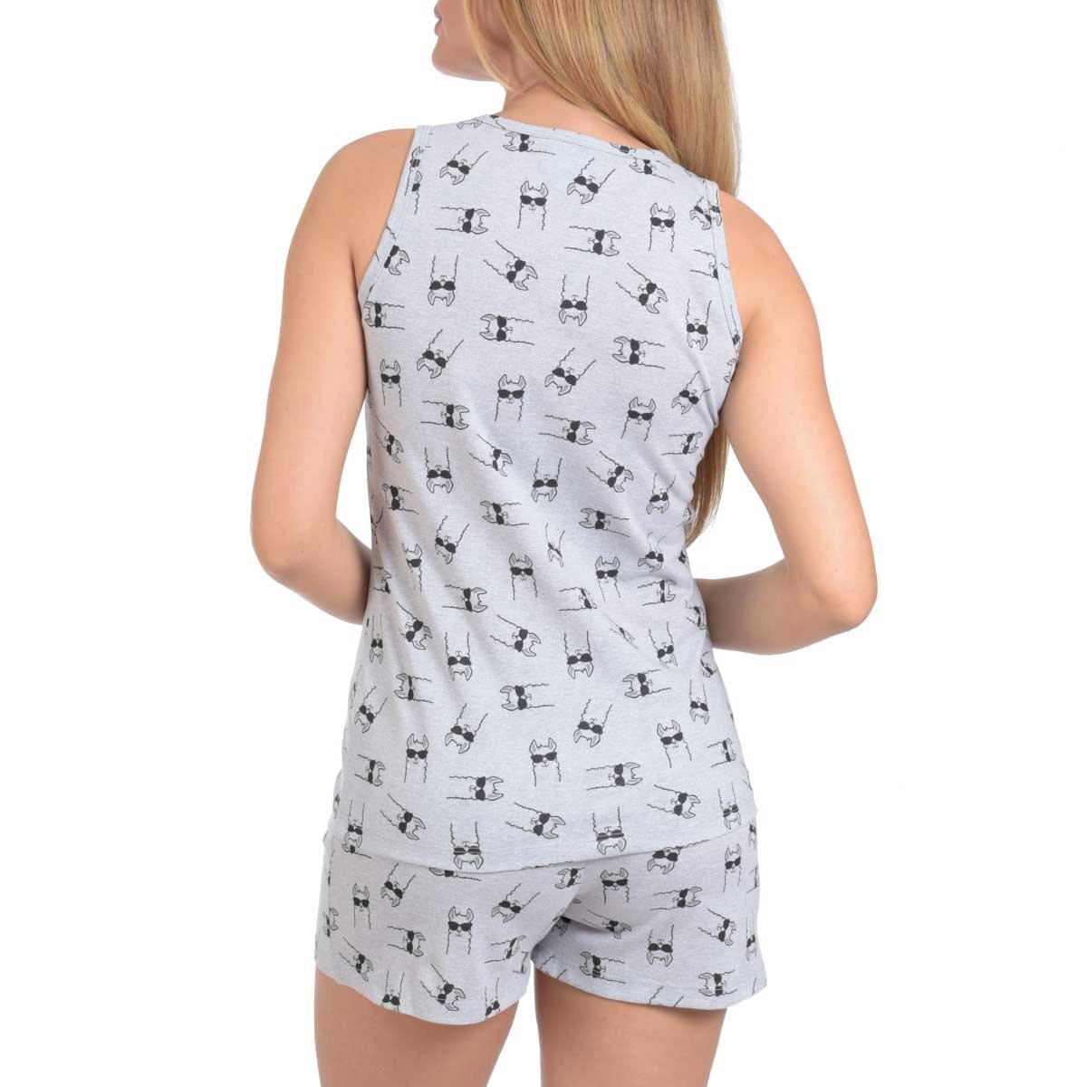 Pijama Chifon y Short con Jareta la Nuit