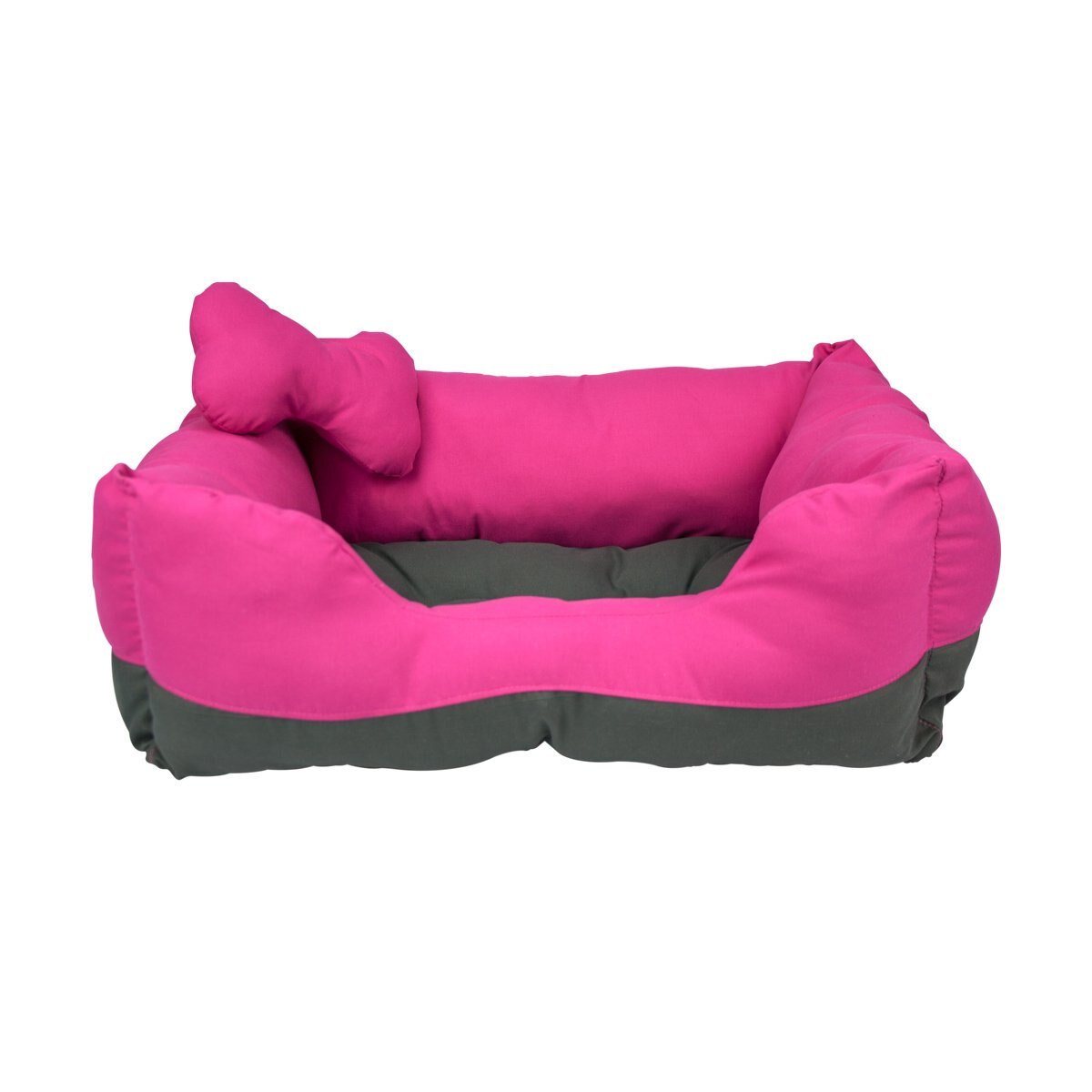 Cama Rectangular Bicolor para Mascota Acuario Lomas