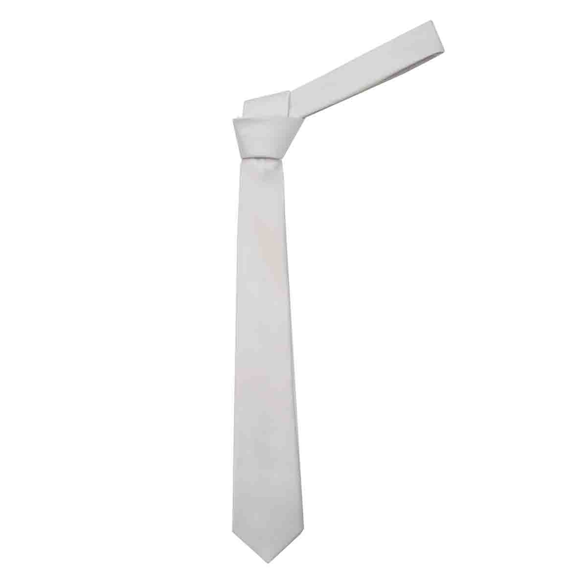 Corbata Color Gris de Poliéster Carlo Corinto