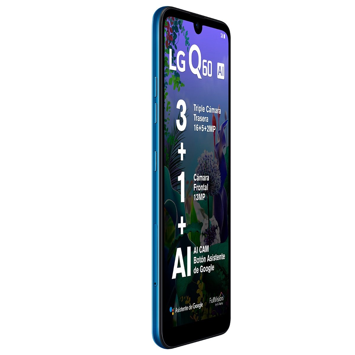 Celular Lg Q60 Lm-X525Ha Color Azul R9 (Telcel)