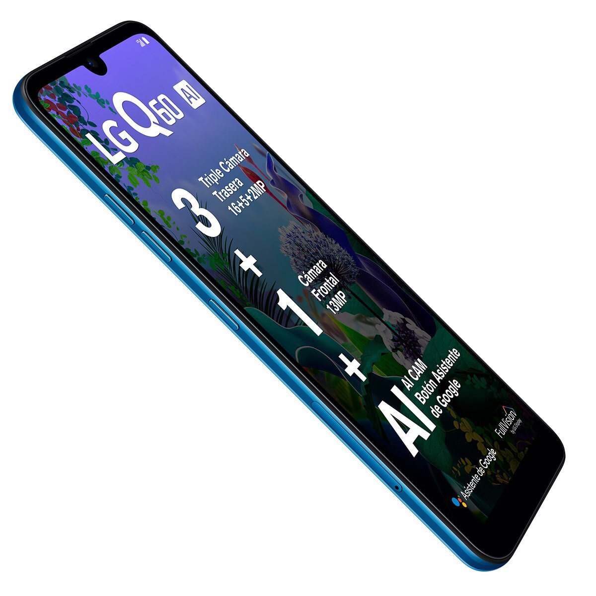 Celular Lg Q60 Lm-X525Ha Color Azul R9 (Telcel)