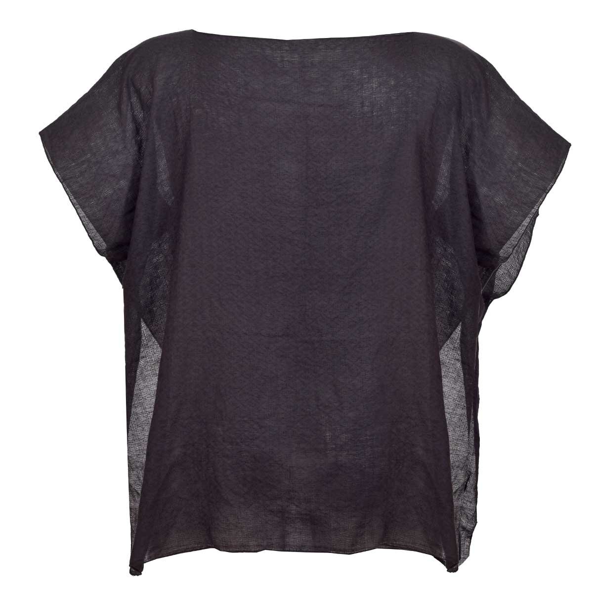 Blusa para Dama Cuadrada con Bordado Banana Jeans