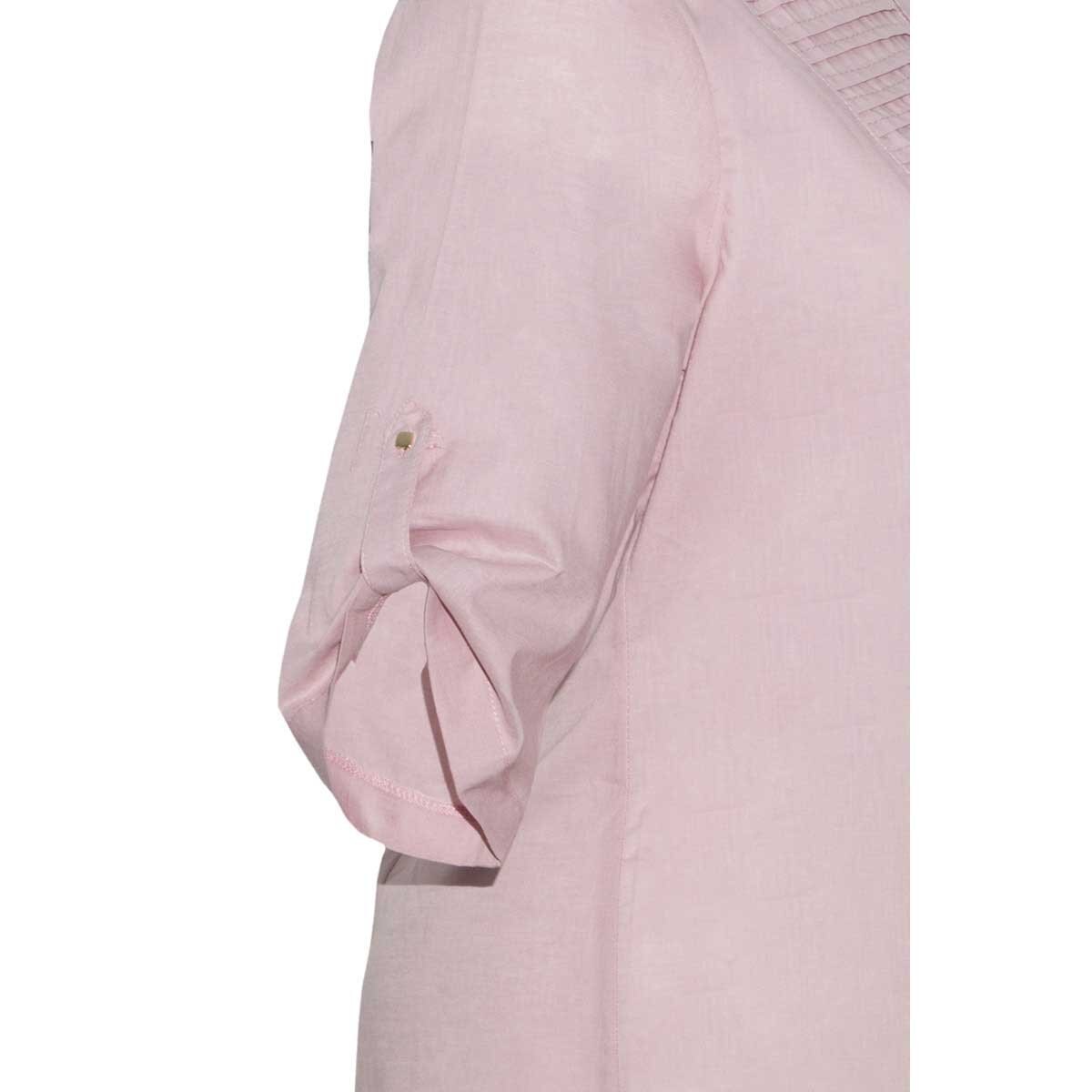 Blusa Camisera Detalle Alforzas Yhasbel