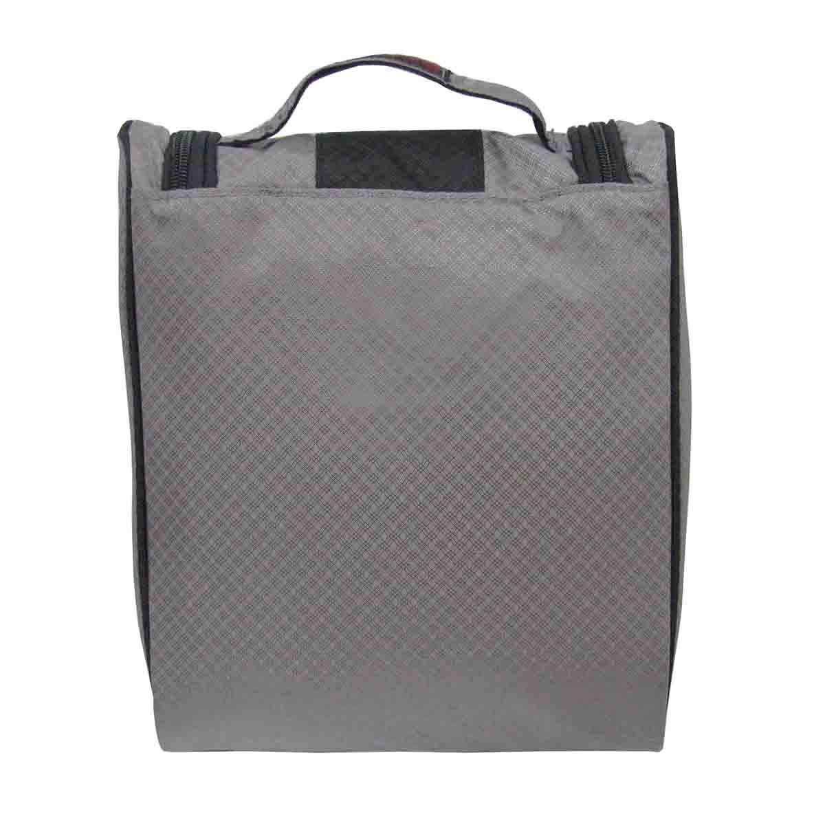 Estuche de Viaje Color Negro con Gris Boscaini