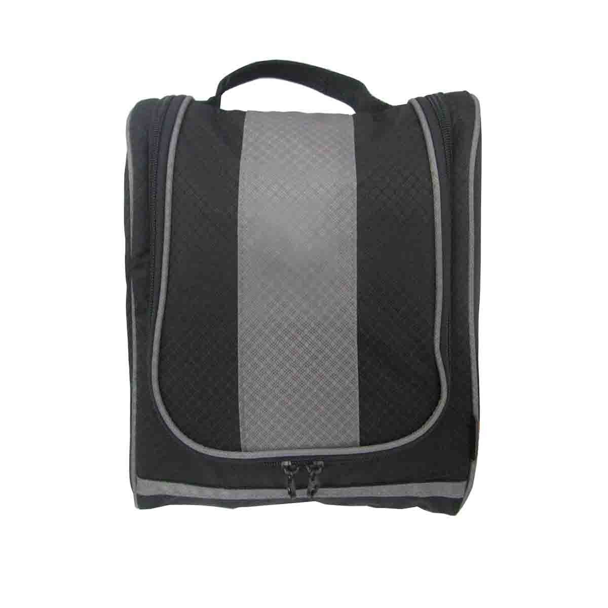 Estuche de Viaje Color Negro con Gris Boscaini