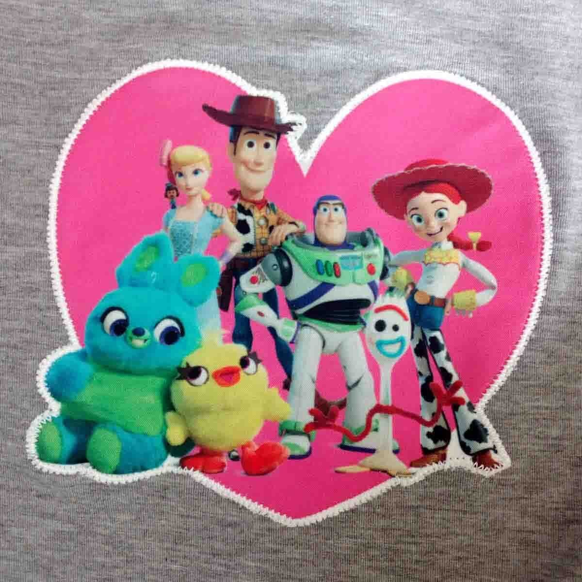 Chamarra Combinada con Aplicación Toy Story para Niña