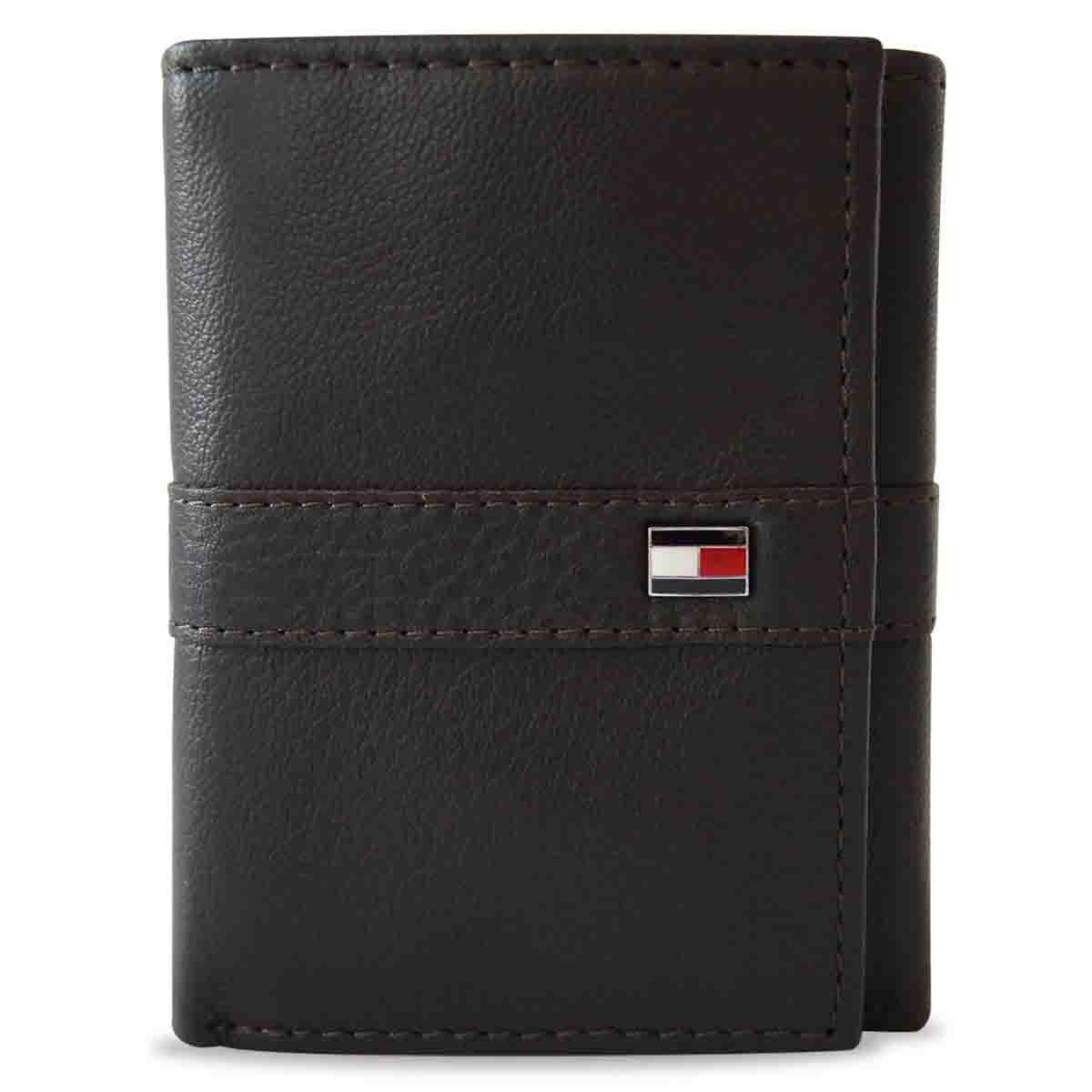 Cartera Trifold Color Azul Tommy Hilfiger