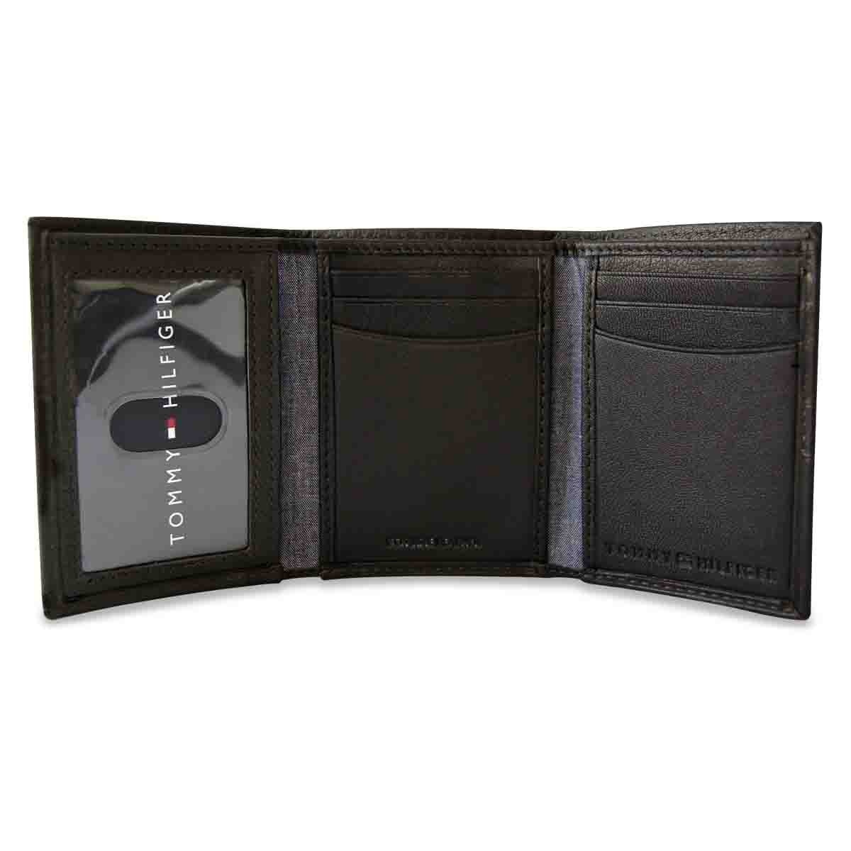 Cartera Trifold Color Azul Tommy Hilfiger