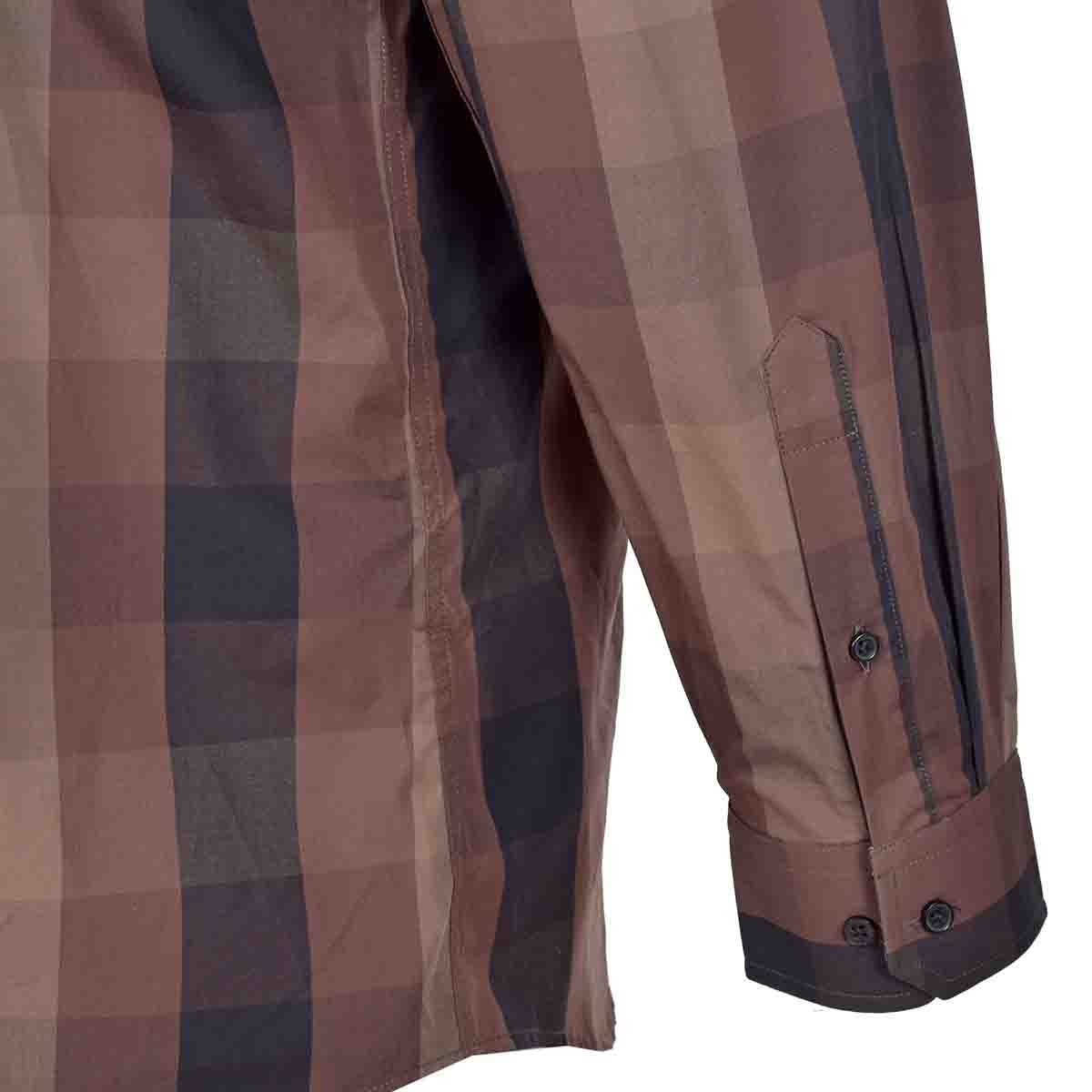 Camisa Manga Larga Color Café J. Opus