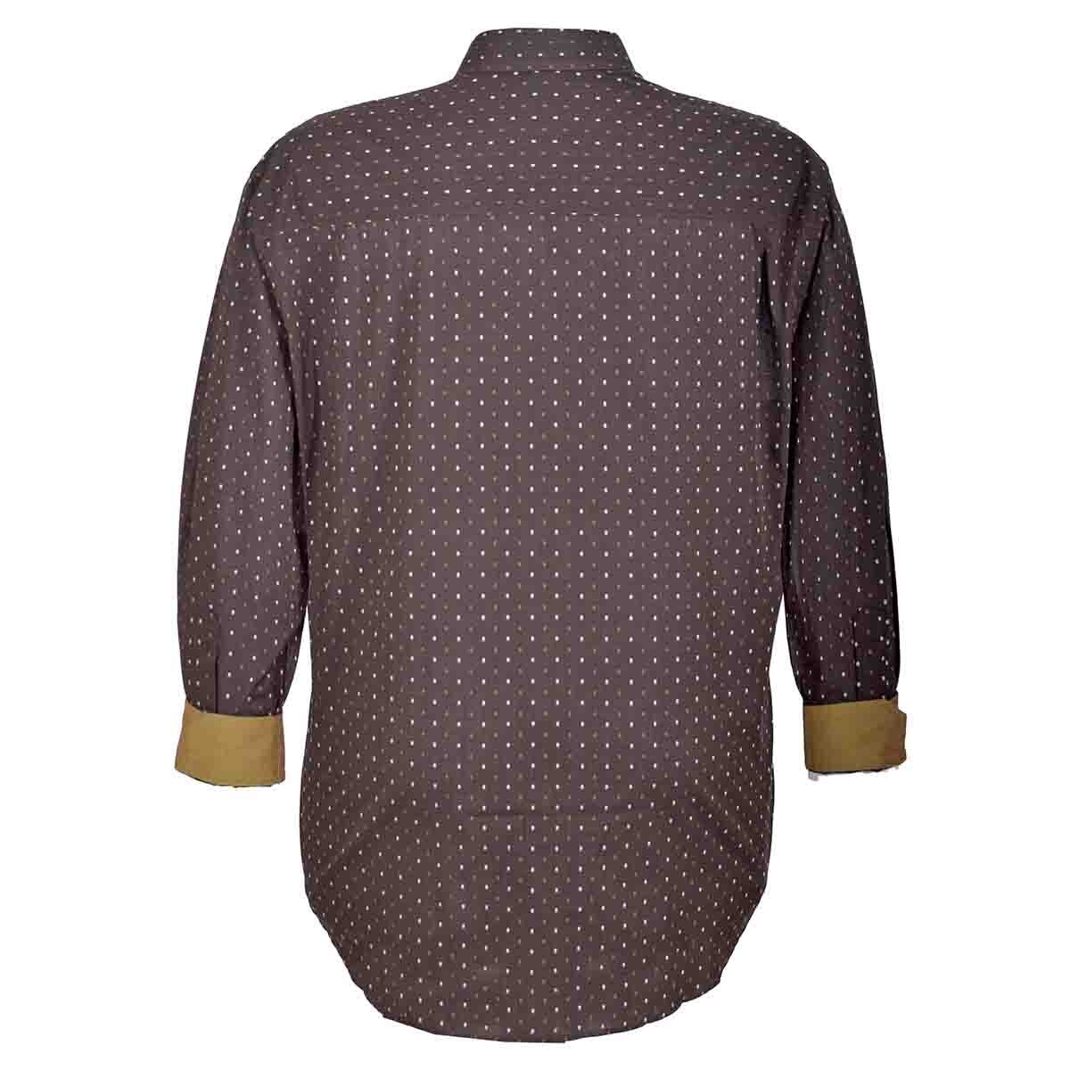 Camisa Manga Larga Color Café J. Opus