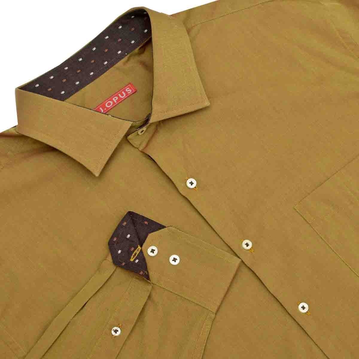 camisa color mostaza