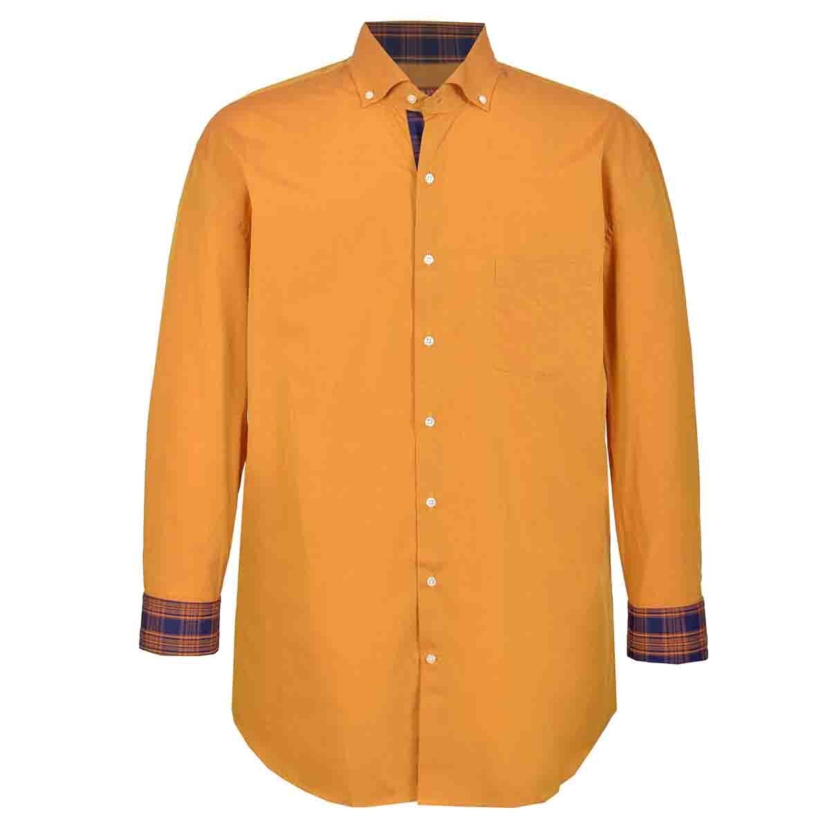 Camisa Manga Larga Color Amarillo J. Opus para Caballero