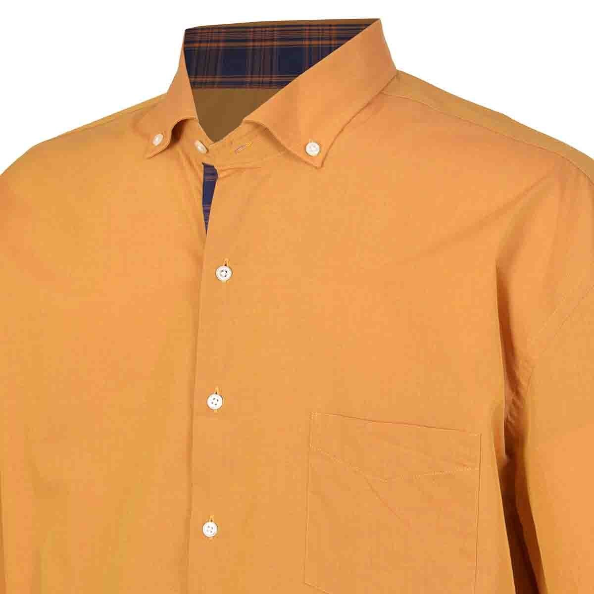 Camisa Manga Larga Color Amarillo J. Opus para Caballero