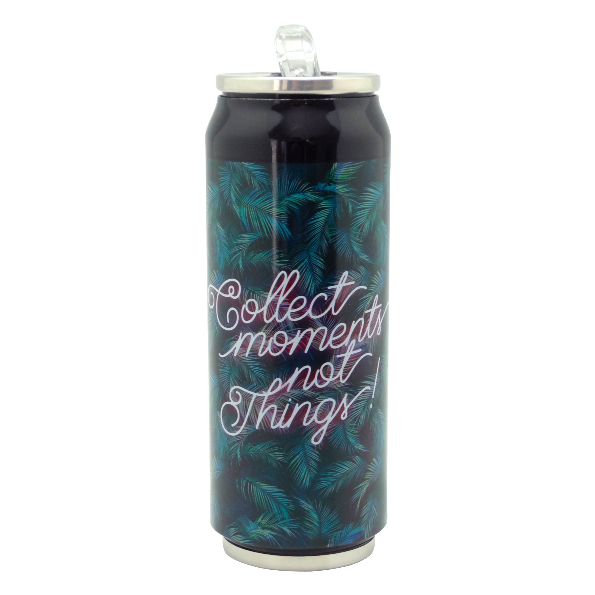 Termo Lata a Inox Lata Moment Negro 500 Ml Running Decora