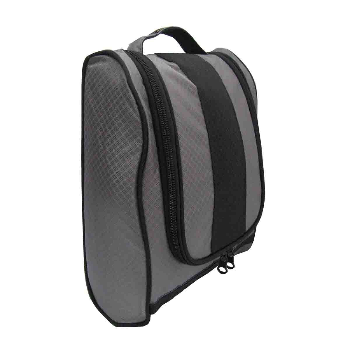 Estuche de Viaje Color Negro con Gris Boscaini