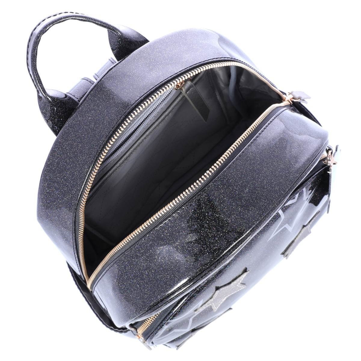 Backpack Negro con Charm W Capsule