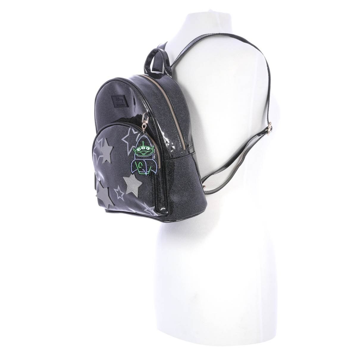 Backpack Negro con Charm W Capsule