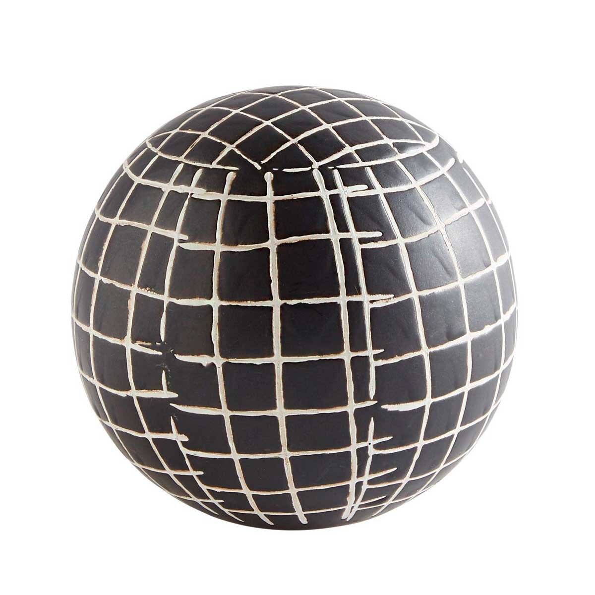Esfera Decorativa Black Window Pane Pier 1 Imports