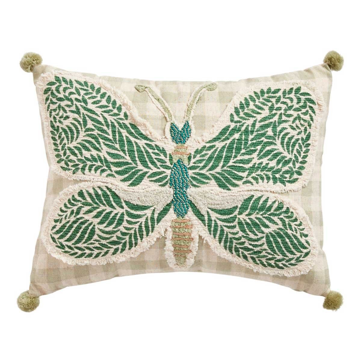 Cojín Mariposa Verde Pier 1 Imports